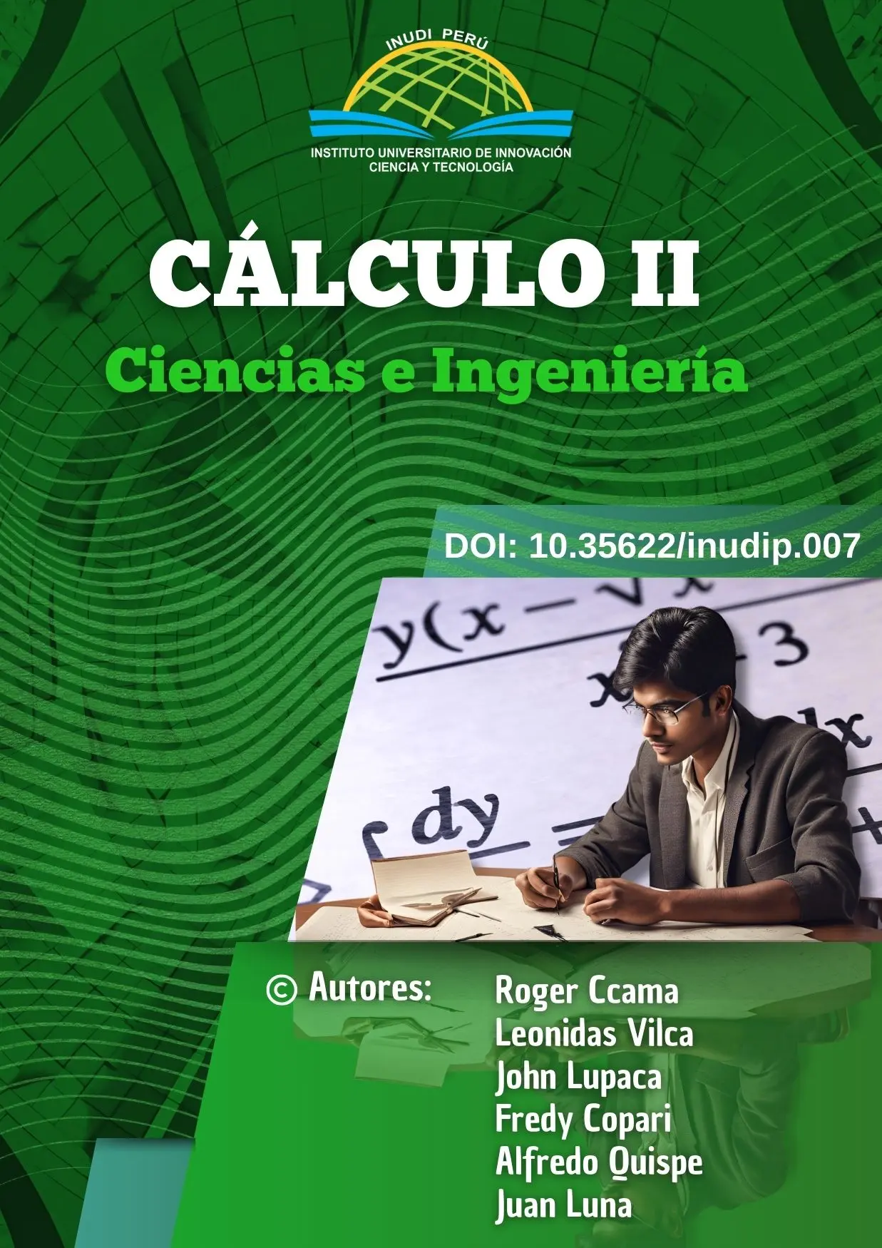 Portada de CÁLCULO II:  Ciencias e ingenierías