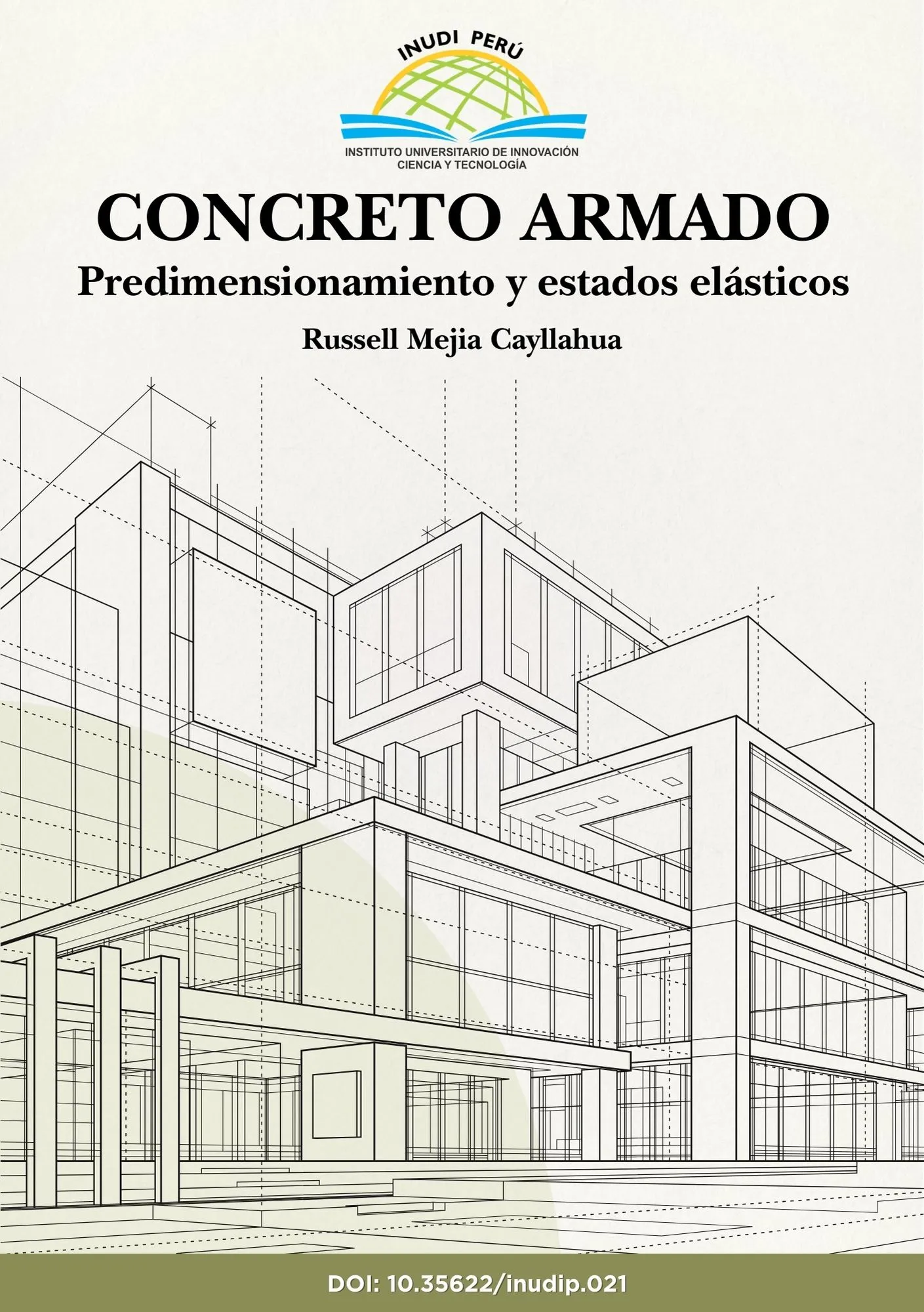 Portada de Concreto armado: predimensionamiento y estados elásticos