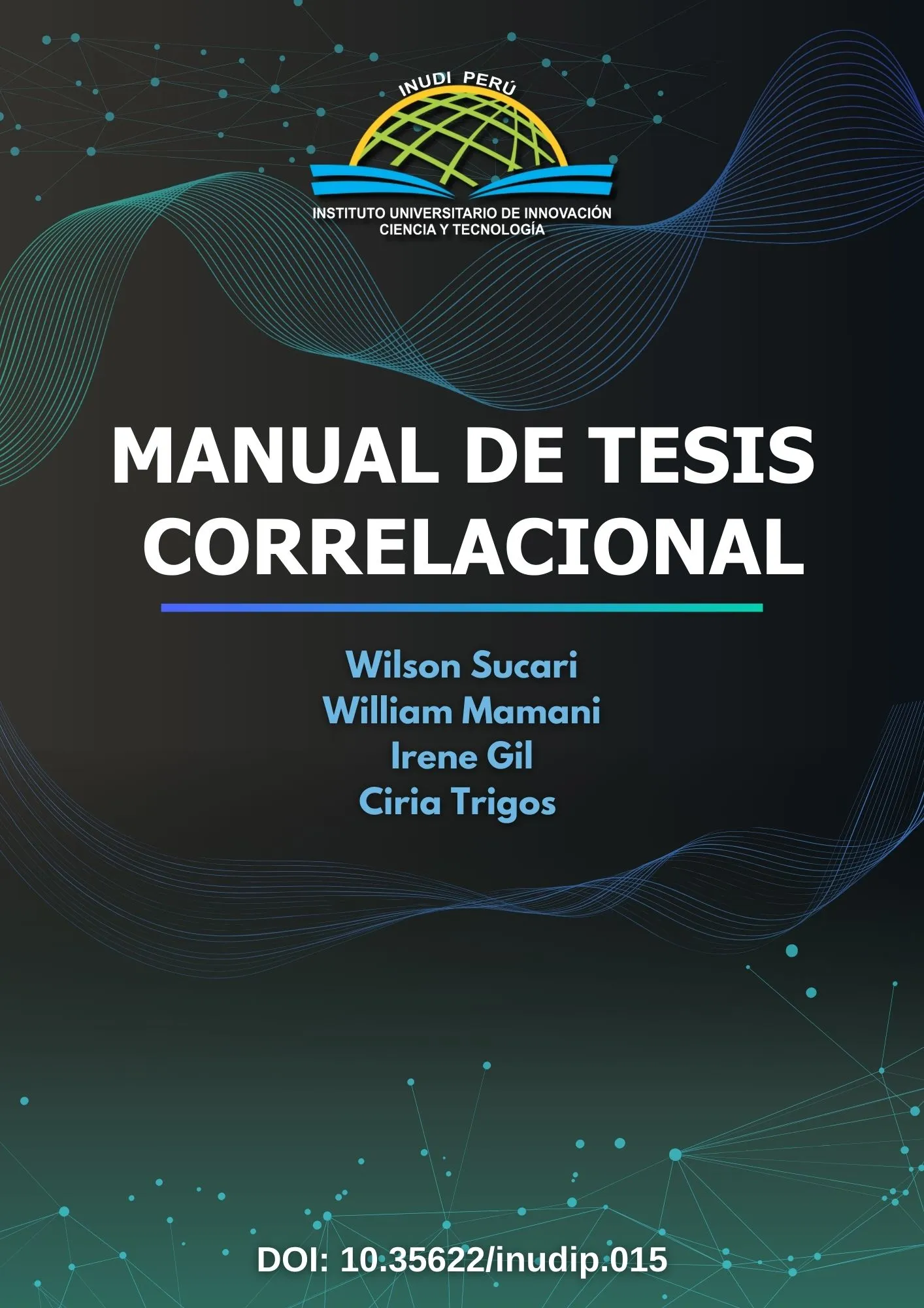 Portada de Manual de tesis correlacional